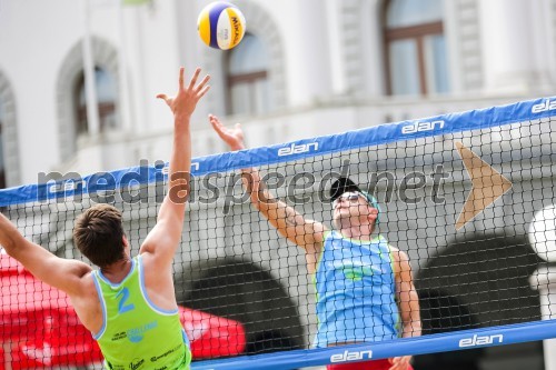 Beach volley challenge Ljubljana 2014, petek