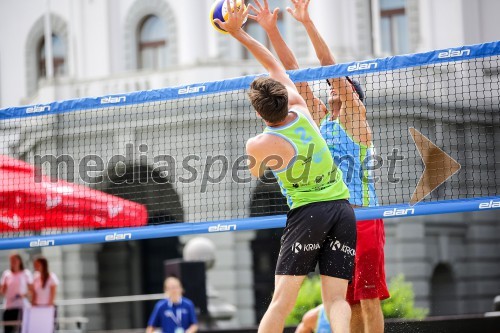 Beach volley challenge Ljubljana 2014, petek