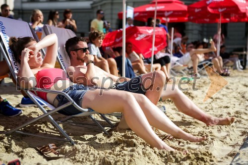 Beach volley challenge Ljubljana 2014, petek