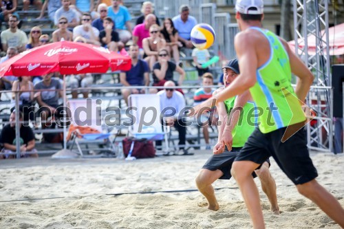 Beach volley challenge Ljubljana 2014, petek