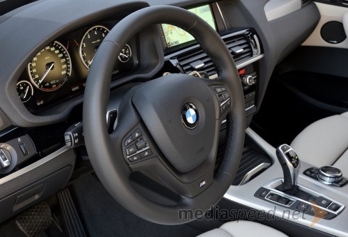 Novi BMW X4, notranjsot