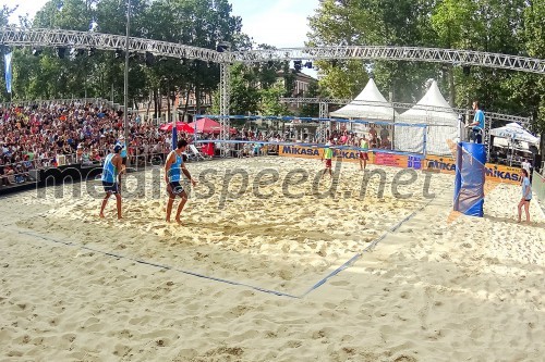 Beach volley challenge Ljubljana 2014, sobota