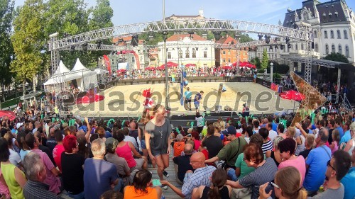 Beach volley challenge Ljubljana 2014, sobota