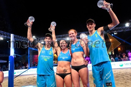 Beach volley challenge Ljubljana 2014, sobota