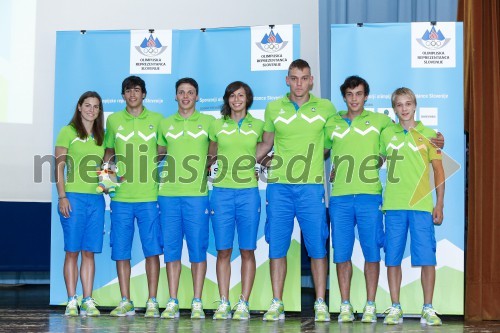 Predstavitev mladinske olimpijske reprezentance, Nandžing 2014