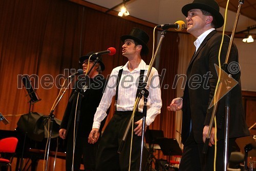 Marko Boh in skupina Samo za to priložnost, zmagovalci Festivala slovenskega šansona 2007