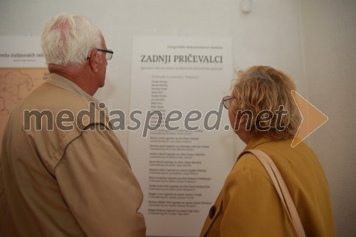 Zadnji pričevalci, otvoritev razstave, Muzej narodne osvoboditve Maribor