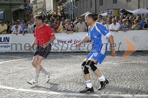 Zoran Jankovič, župan Ljubljane in Janez Janša, predsednik Vlade Republike Slovenije