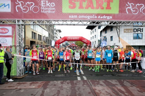 tekači in tekačice 5. eko maratona Maribor