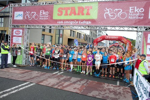 tekači in tekačice 5. eko maratona Maribor