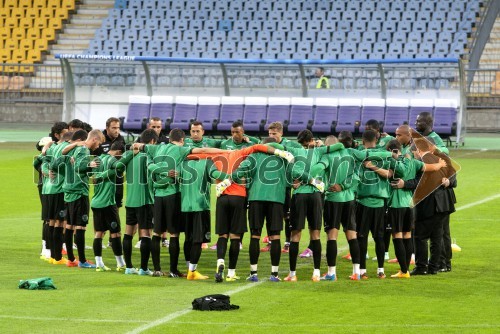 Uradni trening Sporting CP pred tekmo z NK Maribor