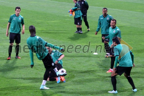 Uradni trening Sporting CP pred tekmo z NK Maribor