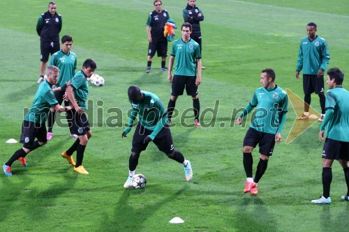 Uradni trening Sporting CP pred tekmo z NK Maribor