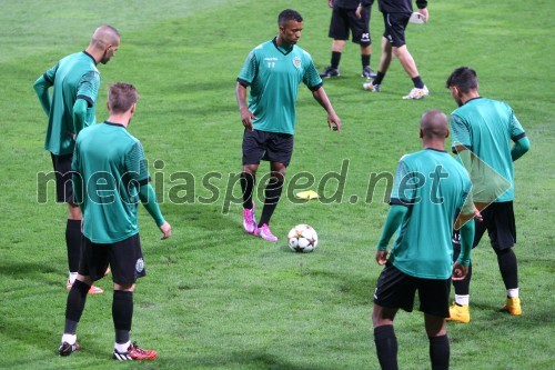 Uradni trening Sporting CP pred tekmo z NK Maribor