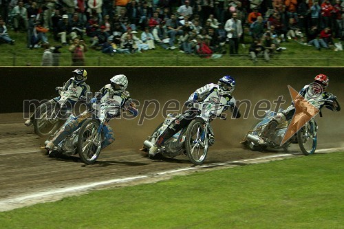 Jurica Pavlic (Hrvaška,Sebastian Ulamek (Poljska), Bjarne Pedersen (Danska) in Matej Žagar (Slovenija)