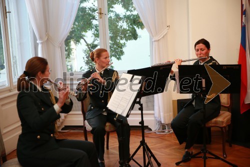 Orkester Slovenske vojske, trio flavtistk