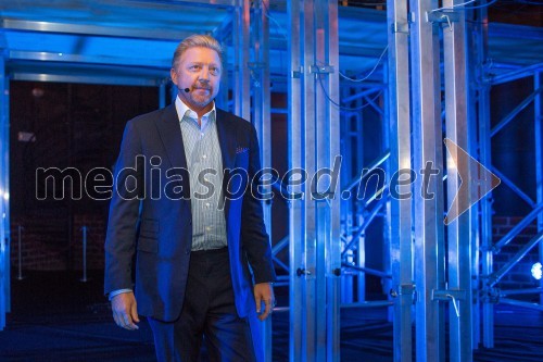 Boris Becker na dogodku Business TopTalk 2014