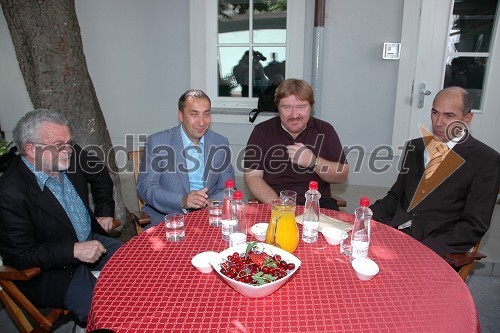 Ivan Borštner, Franci Zavrl, Pristop d.o.o., David Tasić in Janez Janša, predsednik Vlade Republike Slovenije