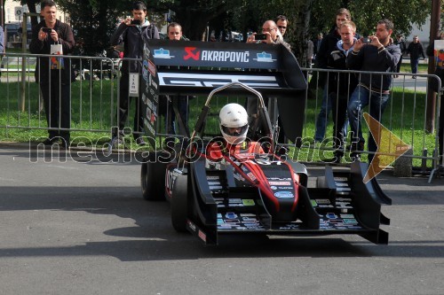 Predstavitev novega dirkalnika serije Formula Student, GPE14