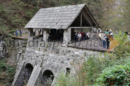 Dan inženirjev 2014, ogled Idrijskih klavž in kamšt