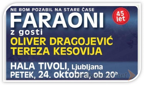 Legendarni FARAONI letos praznujejo 45.obletnico.