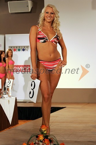 Maja Hribar, olfinalistka izbora za Miss Slovenije 2007