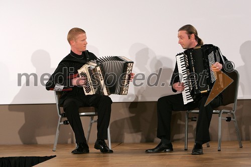 Miha Debevc in Tomaž Rožanc, harmonikarski duet