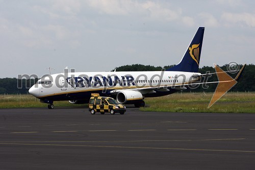 Prihod Ryanair-a na mariborsko letališče