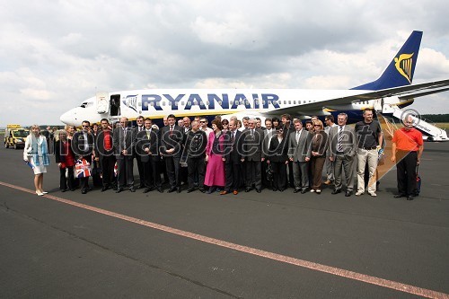 Prihod Ryanair-a na mariborsko letališče