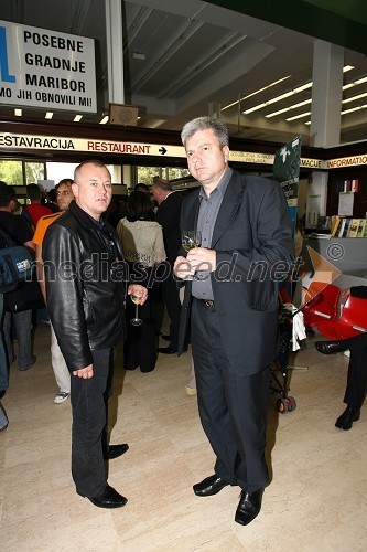 Franc Kangler, mariboski župan in Andrej Verlič, mariborski podžupan