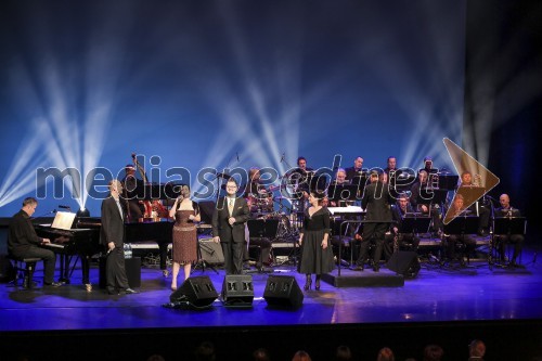 New York Voices in Big Band RTV Slovenija, gala koncert 