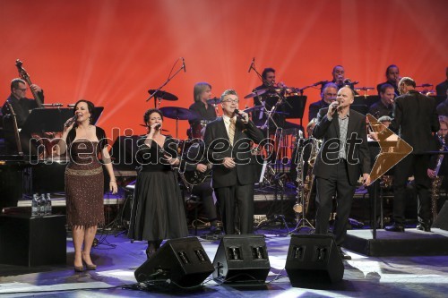 New York Voices in Big Band RTV Slovenija, gala koncert 