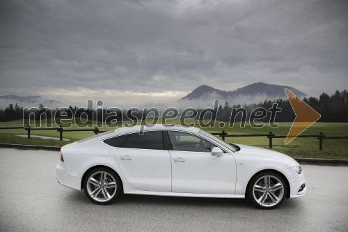 Audi A7, slovenska predstavitev