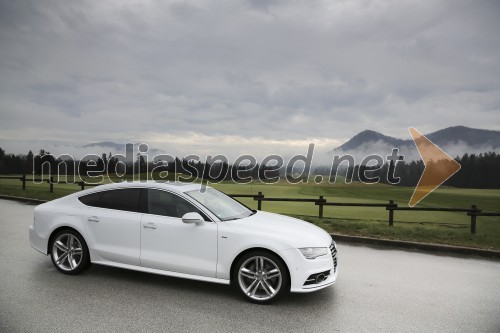 Audi A7, slovenska predstavitev