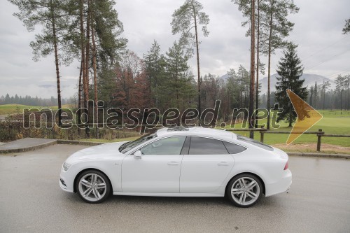 Audi A7, slovenska predstavitev