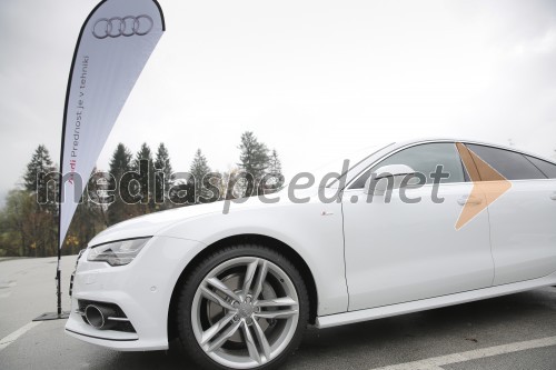 Audi A7, slovenska predstavitev