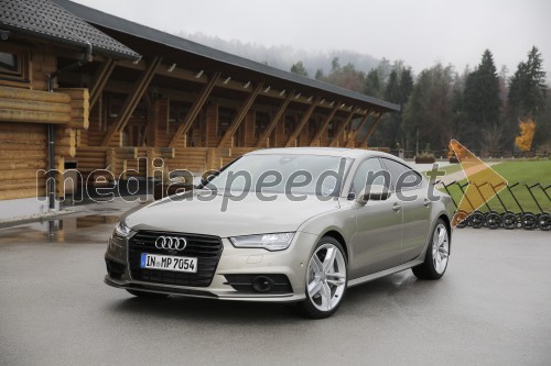 Audi A7, slovenska predstavitev