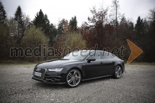 Audi A7, slovenska predstavitev