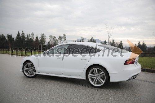 Audi A7, slovenska predstavitev
