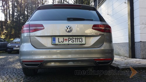 Volkswagen Passat osme generacije, slovenska predstavitev