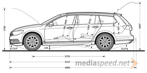 Volkswagen Passat osme generacije, slovenska predstavitev