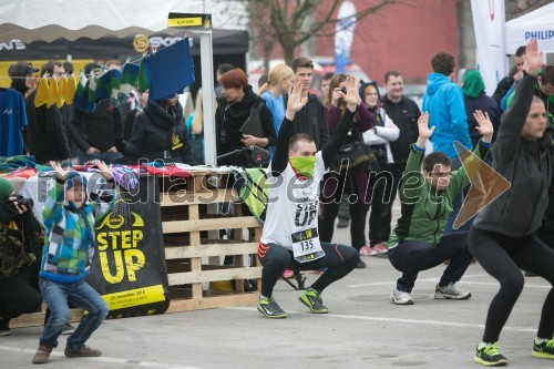 Tek po stopnicah na najvišjo stavbo v Sloveniji