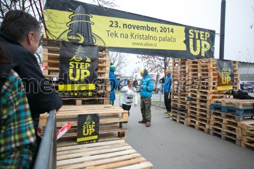 Tek po stopnicah na najvišjo stavbo v Sloveniji