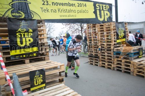 Tek po stopnicah na najvišjo stavbo v Sloveniji