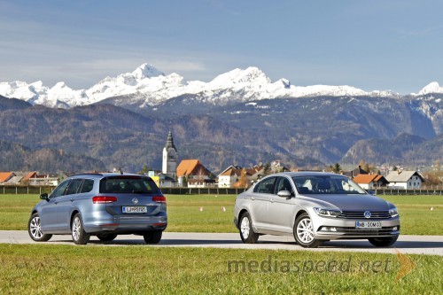 Volkswagen Passat osme generacije, slovenska predstavitev