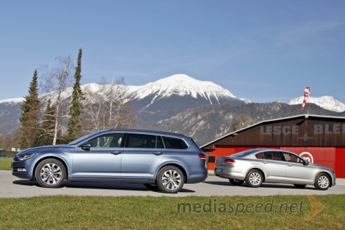 Volkswagen Passat osme generacije, slovenska predstavitev