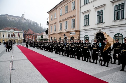 Predsednik Nemčije Joachim Gauck v Sloveniji