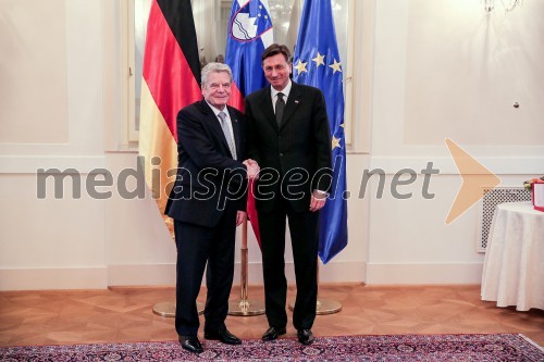 Predsednik Nemčije Joachim Gauck v Sloveniji