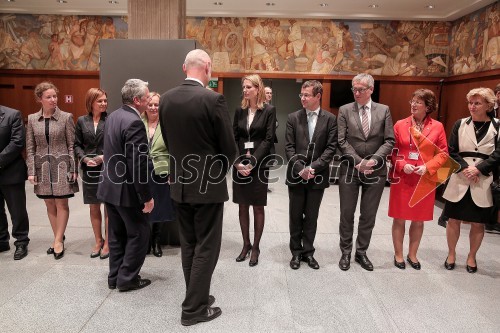 Predsednik Nemčije Joachim Gauck v Sloveniji