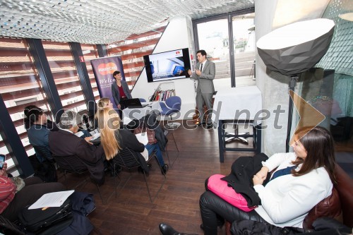 Predstavitev brezstične kartice Mastercard, novinarska konferenca 